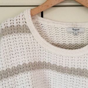 Striped madewell sweater